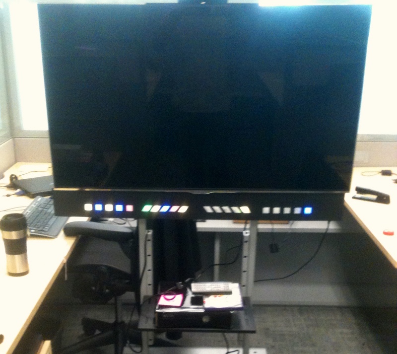 Full Prototype Mounted on a TV